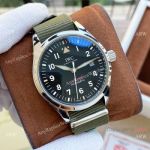 Nice Quality Replica IWC Big Pilots Spitfire Watches Black Face